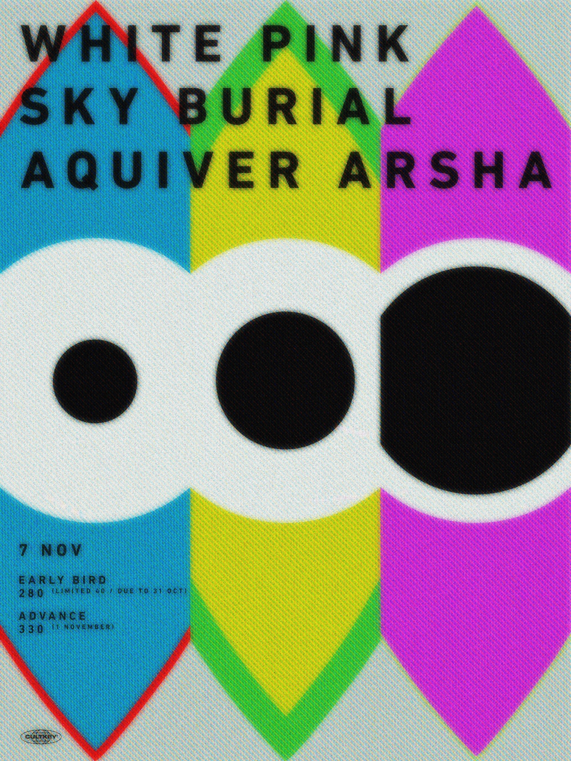 Aquiver Arsha x Sky Burial x Whitepink "3Line 三行野" 音乐会 2026