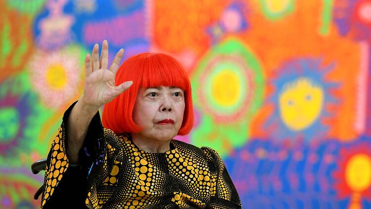 日本殿堂级艺术家草间弥生逝世终年97岁 回顾传奇「波点女王」香港展览及经典南瓜雕塑